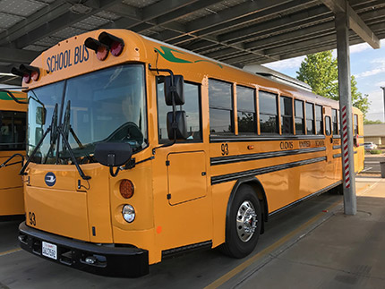 Electric school bus